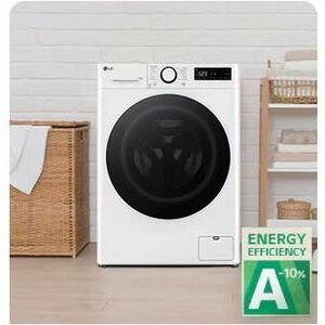 Lavatrice/asciugatrice LG D2R5S09TSWW Caricamento Frontale 9 kg - 5 kg Trocknen - Bianco - Funzione vapore - 1200 Velocità