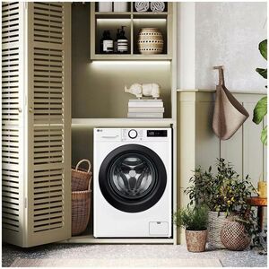 Lavatrice LG F4R3013NSWB Caricamento Frontale 13 kg - Bianco - Funzione vapore - 1400 Velocità centrifuga (rpm) - 0,5 W Co