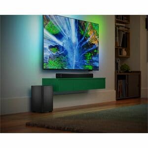 Sound Bar Speaker Philips TAB5309 2.1 Bluetooth - 120 W RMS - Grigio scuro - Parato montabile - 150 Hz a 20 kHz - Dolby Di