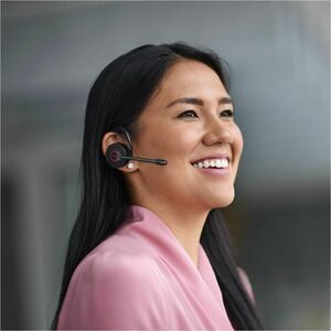 Jabra Engage 45 SE Earset - Mono - Wireless - DECT - 328.1 ft - 40 Hz to 16 kHz - Over-the-ear - Monaural - Outer-ear - Un