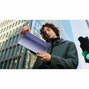 Logitech Keys-To-Go 2 键盘 - 无线 连接 - 中文 - 剪刀 按键开关 - 蓝牙 - 音量控制, 媒体播放器 热键 - Android 12, 铬操作系统, Windows 10 - 平板, 智能电话, 笔记本电脑 - 