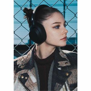 Sony ULT POWER SOUND Wired/Wireless Over-the-ear, Over-the-head Stereo Headset - Black - Google Assistant, Alexa - Binaura