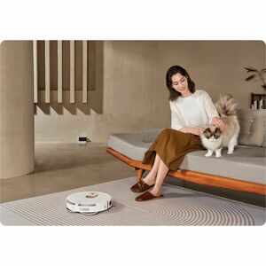 Xiaomi B108GL Robot Vacuum Cleaner - White - Brush, Mop Pad - Carpet - Pet Hair Cleaning - Battery - 14.4 V DC - 55 W Rate