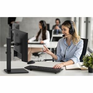 LG 24BA400-B 24" Class Full HD LED Monitor - 16:9 - 23.8" Viewable - In-plane Switching (IPS) Technology - LED Backlight -