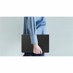 Housse/Clavier Samsung - Porte-livres Style Samsung Galaxy Tab S9, Galaxy Tab S9 FE Tablette - Noir