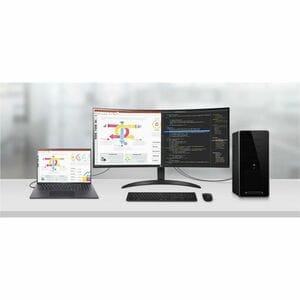 LG Ultrawide 34WR50QK-B 34 Zoll Class WQHD Gekrümmter Bildschirm LED-Monitor - 21:9 Format - Schwarz - 86,4 cm (34 Zoll) V