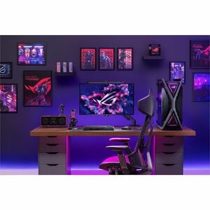 Monitor OLED da gaming Asus ROG Swift PG27AQDP 685,8 mm (27") Class QHD - 16:9 - Nero - 67,3 cm (26,5") Viewable - 2560 x 