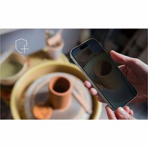 Belkin Privacy Screen Protector for iPhone 15 Pro + Easy Align Frame