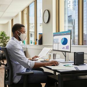 HP Pro Mini 400 G9 Desktop Computer - Intel Core i7 14th Gen i7-14700T - vPro Technology - 16 GB - 512 GB SSD - Mini PC - 