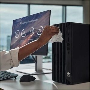 HP Pro Tower 400 G9 Desktop Computer - Intel Core i3 14th Gen i3-14100 - 8 GB - 512 GB SSD - Tower - Intel Q670 Chip - Win