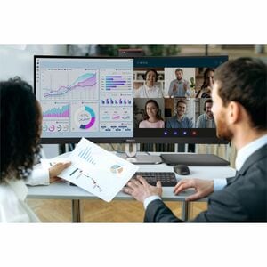 Philips 34B2U6603CH 34" Class UWQHD Curved Screen LCD Monitor - 86.4 cm (34") Viewable - 3440 x 1440 - HDMI - DisplayPort 