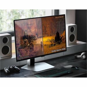Samsung Odyssey OLED G6 S27DG602SU 27" Class WQHD Gaming OLED Monitor - 16:9 - Silver - 68.6 cm (27") Viewable - OLED - 25