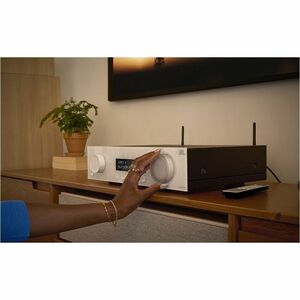 JBL MA510 A/V Receiver - 100 W RMS - 5.2 Channel - White - 0.5% THD - DTS, Dolby Audio - Internet Streaming - Airplay 2 - 