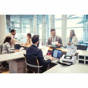 Epson WorkForce DS-900WN Cordless Sheetfed Scanner - 600 x 600 dpi Optical - 30-bit Color - 10-bit Grayscale - 70 ppm (Mon