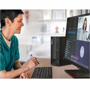 Lenovo ThinkCentre neo 50s Gen 4 12JG0015BO Desktop Computer - Intel Core i3 13th Gen i3-13100 - 8 GB - 256 GB SSD - Small