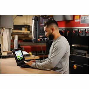 ET6x 2-in-1 Attachable Rugged 78 Keys Keyboard with Multi-Color Dimmable Backlight. UK English