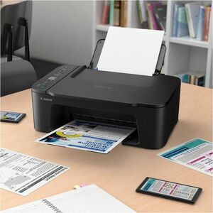 Canon PIXMA TS3750i Wired & Wireless Inkjet Multifunction Printer - Colour - Black - Copier/Printer/Scanner - 4800 x 1200 