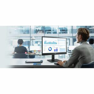 LG 24CR661W-BR All-in-One Thin Client - Intel Pentium N6005 Quad-core (4 Core) 2 GHz - Matte Black - Intel Chip - 16 GB RA