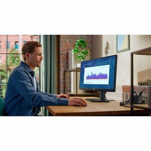 Dell E2425HS 24" Class Full HD Monitor LED - 16:9 - 60.5 cm (23.8") Viewable - Alinhamento vertical (VA) - Edge LED Backli