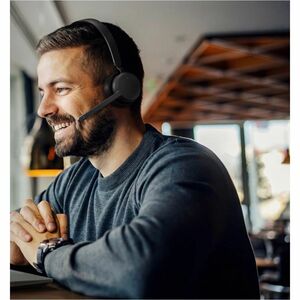 Lenovo Wireless On-ear, Over-the-head Stereo Headset - Black - Binaural - Circumaural - 3000 cm - Bluetooth - 32 Ohm - 20 