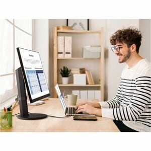 ViewSonic VG2409U-2 24 Zoll Class Full HD LED-Monitor - 61 cm (24 Zoll) Viewable - LED Hintergrund-beleuchtung - 1920 x 10