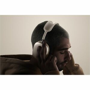 Apple AirPods Max Kabellos Über das Ohr, Kopfbügel Stereo Headset - Starlight - Siri - Binaural - Ohrumschließend - Bluetooth