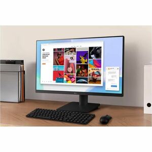 LG 27 FHD Monitor 100Hz Display /  Tilt / Height Adjustable Stand