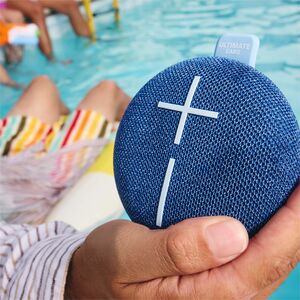 Ultimate Ears MINIROLL Portable Bluetooth Speaker System - Majestic Blue - Battery Rechargeable