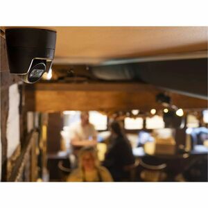 AXIS M3128-LVE 8 Megapíxel Interior exterior 4K Câmara de rede - Cor - Dome - Preto - Compatível com TAA - 20 m Infraverme