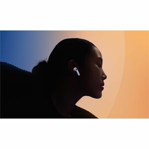Apple AirPods 4 True Wireless Earbud Stereo Earset - White - Siri - Binaural - In-ear - Bluetooth