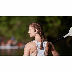 Shokz OpenRun Kabellos Nackenbügel, Über das Ohr Stereo Ohrhörerset - Schwarz - Binaural - Offen - 20 Hz bis 20 kHz Freque