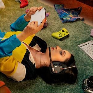 Logitech G Astro A50 (Gen 5) Wireless On-ear, Over-the-head Stereo Gaming Headset - Black - Binaural - Circumaural - 1200 