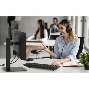 LG 24BA750-B 24"" Class Full HD LED Monitor - 16:9 - Black - 23.8"" Viewable - In-plane Switching (IPS) Technology - LED B