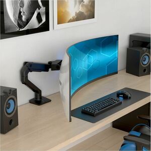 Ergotron 安装臂 用于 显示器, 曲面屏显示 - 黑 - 144.8 cm (57") 支持屏幕 - 17.01 kg 承载量 - 75 x 75, 100 x 100 - VESA 安装兼容