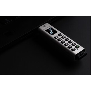 DataLocker Sentry K350 128 GB USB 3.1 (Gen 1) Type A, USB 2.0 Type A Flash Drive - 256-bit AES - TAA Compliant - 190 MB/s 