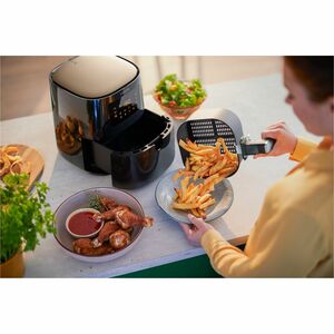 Friggitrice ad aria Philips HD9252 - Elettrico - 1400 W - 4,10 L - Nero, Argento