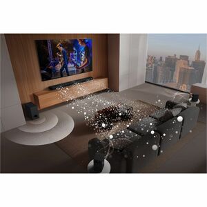 Sound Bar Speaker LG S40T 2.1 Bluetooth - 300 W RMS - Nero - Dolby Digital, DTS, DTS Digital Surround - USB - HDMI