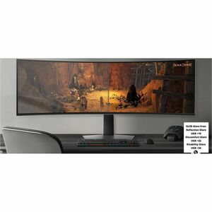 Samsung Odyssey G9 S49DG934SU 49 Zoll Klasse DWQHD Gekrümmter Bildschirm OLED-Monitor - 124,5 cm (49 Zoll) Viewable - OLED