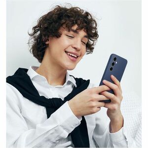 Samsung Case for Samsung Galaxy S24 FE Smartphone - Black - Wear Resistant, Tear Resistant, Damage Resistant - Silicone, P