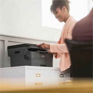Brother HL-L2465DW Wired & Wireless Laser Multifunction Printer - Monochrome - Copier/Printer/Scanner - 30 ppm Mono Print 