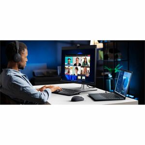 Dell KB525C Keyboard - Full-size - Cable Connectivity - USB Type C, USB Type A Interface - Hungarian - Black - Plunger Key