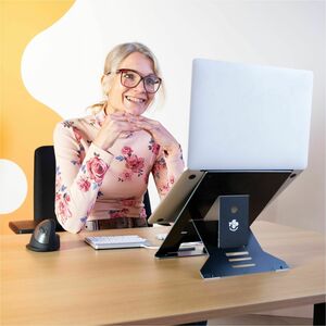 R-Go R-Go Riser Höhenverstellbar Notebook-Ständer - Bildschirmgröße: 25,4 cm (10 Zoll) bis 55,9 cm (22 Zoll) - 5 kg Tragfä