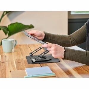 Trust Height Adjustable Notebook Stand - Up to 40.6 cm (16") Screen Support - 10 kg Load Capacity - 4.2 cm Height x 25.9 c