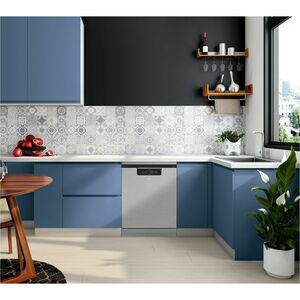 Lavastoviglie Beko BDFN36560XC Installazione libera - Argento - 60 cm - 15 Place Settings - 9,90 L Capacità - 11 Programmi