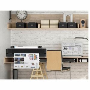 HP Designjet T250 A1 Inkjet Large Format Printer - Includes Printer - 24" Print Width - Color - 30 Second Color Speed - 24