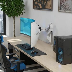 Braccio di montaggio Ergotron per Monitor, Display con schermo curvo - Bianco - 23,1 cm a 144,8 cm (57") Supporto schermo 