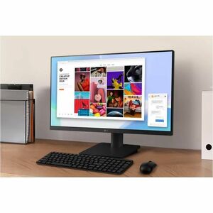 LG 25MS550-B 25" (63.5 cm) Class Full HD LCD Monitor - 16:9 - Black - 24.5" (62.2 cm) Viewable - In-plane Switching (IPS)