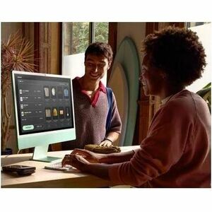 Apple iMac MWV03KS/A All-in-One Computer - Apple M4 - 16 GB - 512 GB SSD - 61 cm (24") 4.5K - Desktop - Green - Apple M4 C
