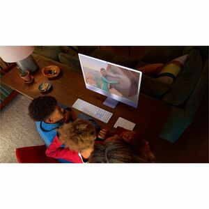 Apple iMac MWV43B/A All-in-One Computer - Apple M4 - 16 GB - 256 GB SSD - 61 cm (24") 4.5K - Desktop - Pink - Apple M4 Chi