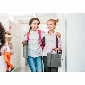 MAXCases Extreme Shell-F3 Rugged Case for Lenovo Chromebook - Clear, Grey - Impact Resistant, Drop Resistant, Pressure Res